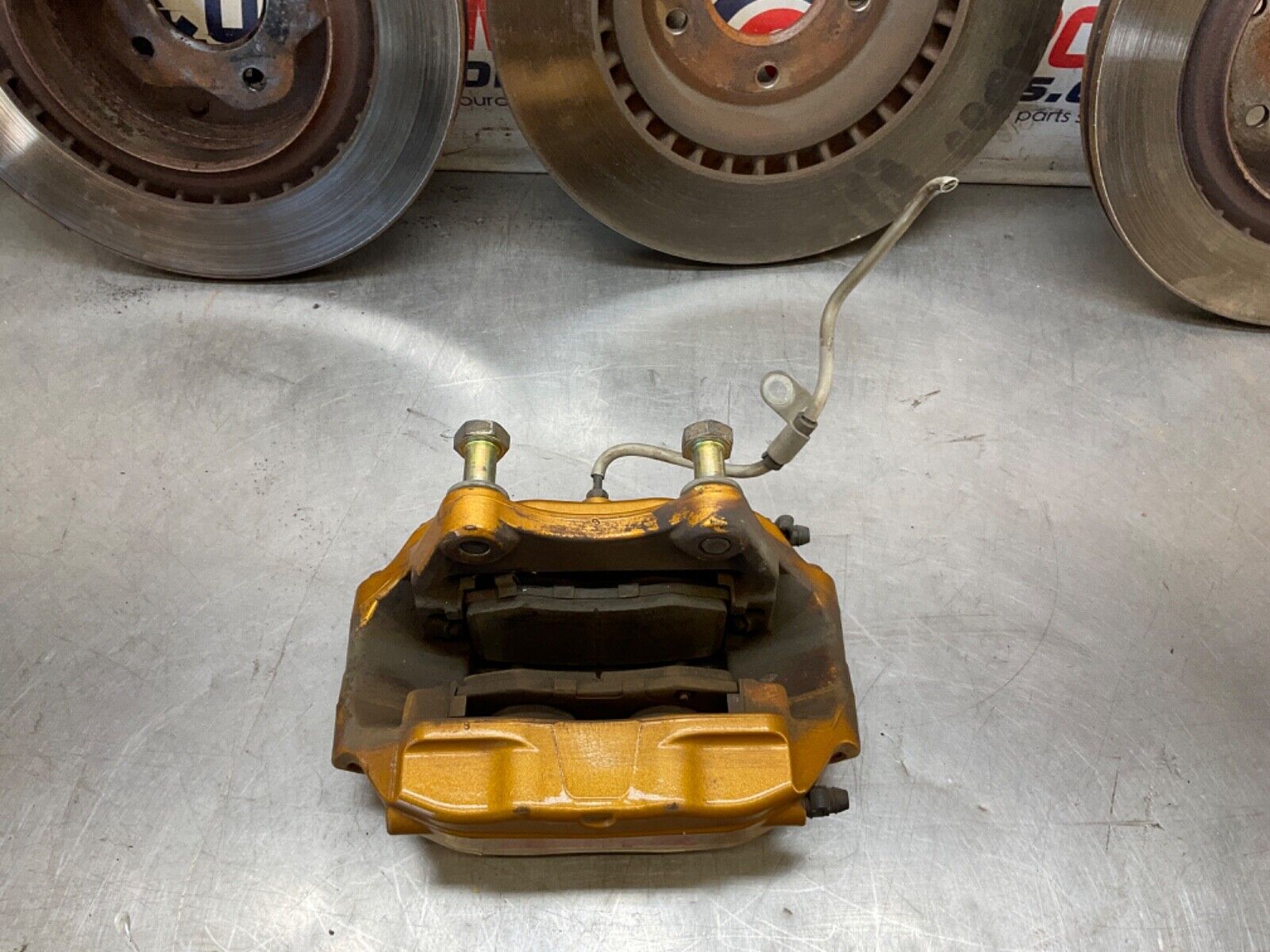 2005 Nissan Z33 350Z Brembo Brake Calipers with Rotors and Lines OEM 24BHQE0 - On Point Parts Inc