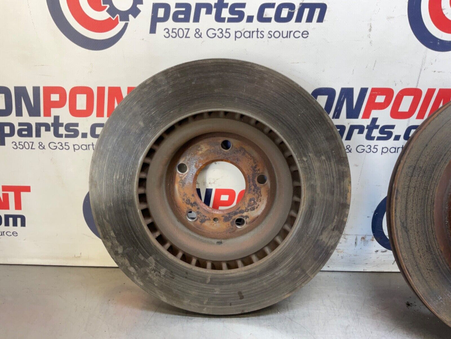 2005 Nissan Z33 350Z Brembo Brake Calipers with Rotors and Lines OEM 24BHQE0 - On Point Parts Inc