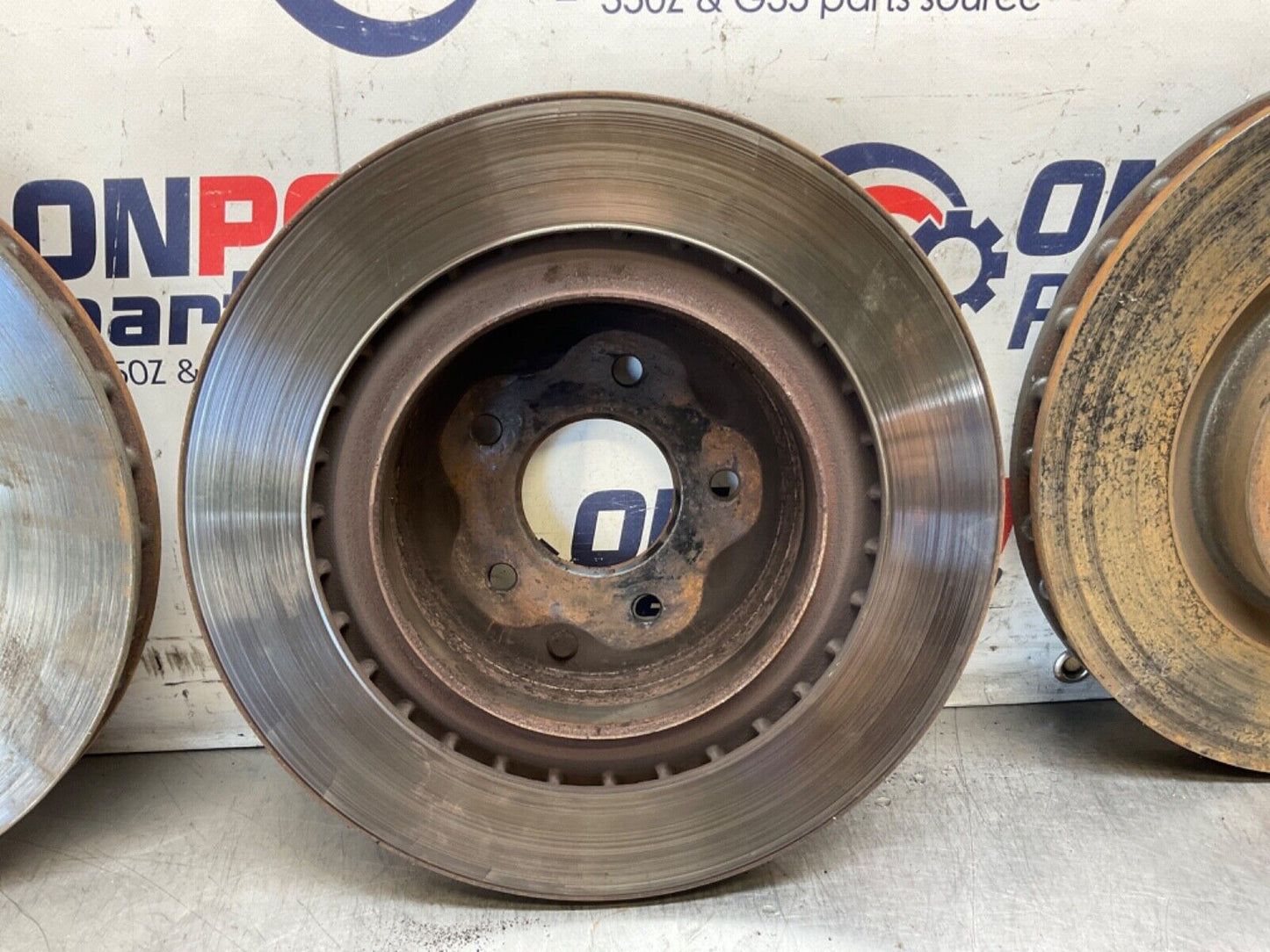 2005 Nissan Z33 350Z Brembo Brake Calipers with Rotors and Lines OEM 24BHQE0 - On Point Parts Inc