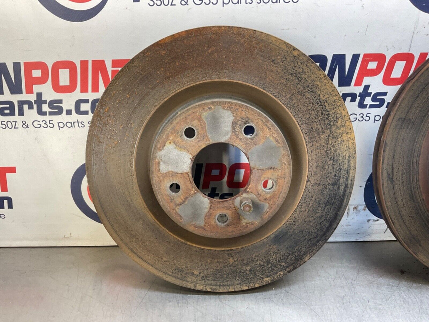 2005 Nissan Z33 350Z Brembo Brake Calipers with Rotors and Lines OEM 24BHQE0 - On Point Parts Inc