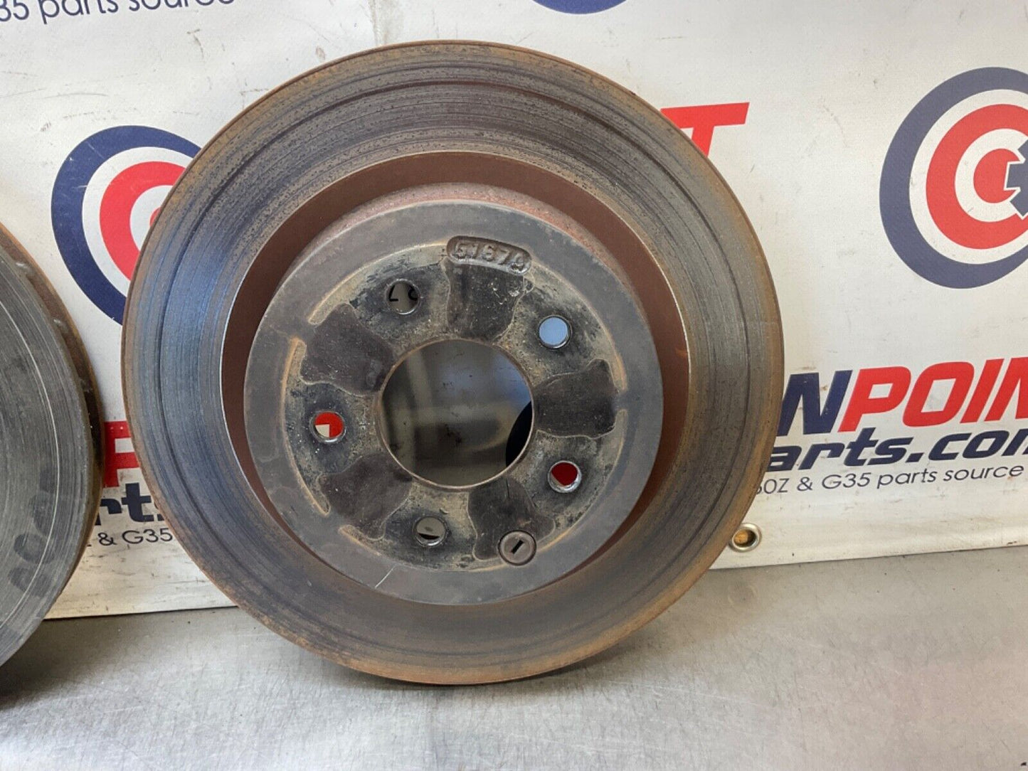 2005 Nissan Z33 350Z Brembo Brake Calipers with Rotors and Lines OEM 24BHQE0 - On Point Parts Inc