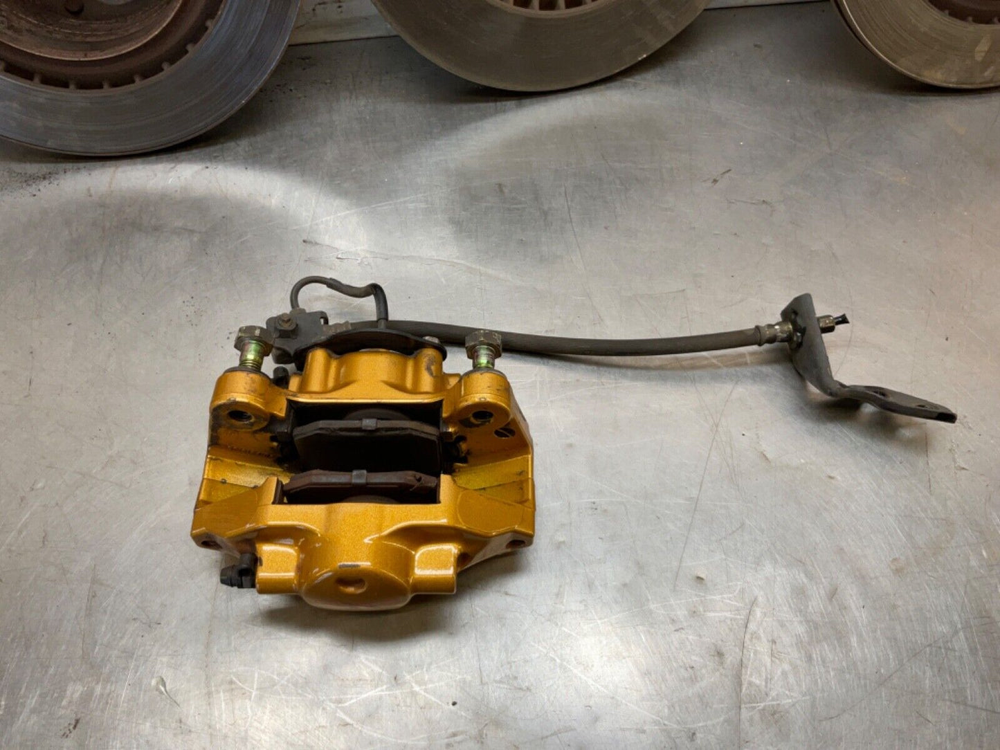 2005 Nissan Z33 350Z Brembo Brake Calipers with Rotors and Lines OEM 24BHQE0 - On Point Parts Inc