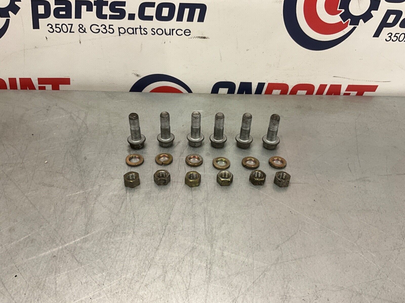 2005 Nissan Z33 350Z Driver Left Rear Axle Hardware Bolts OEM 24BHQEA - On Point Parts Inc