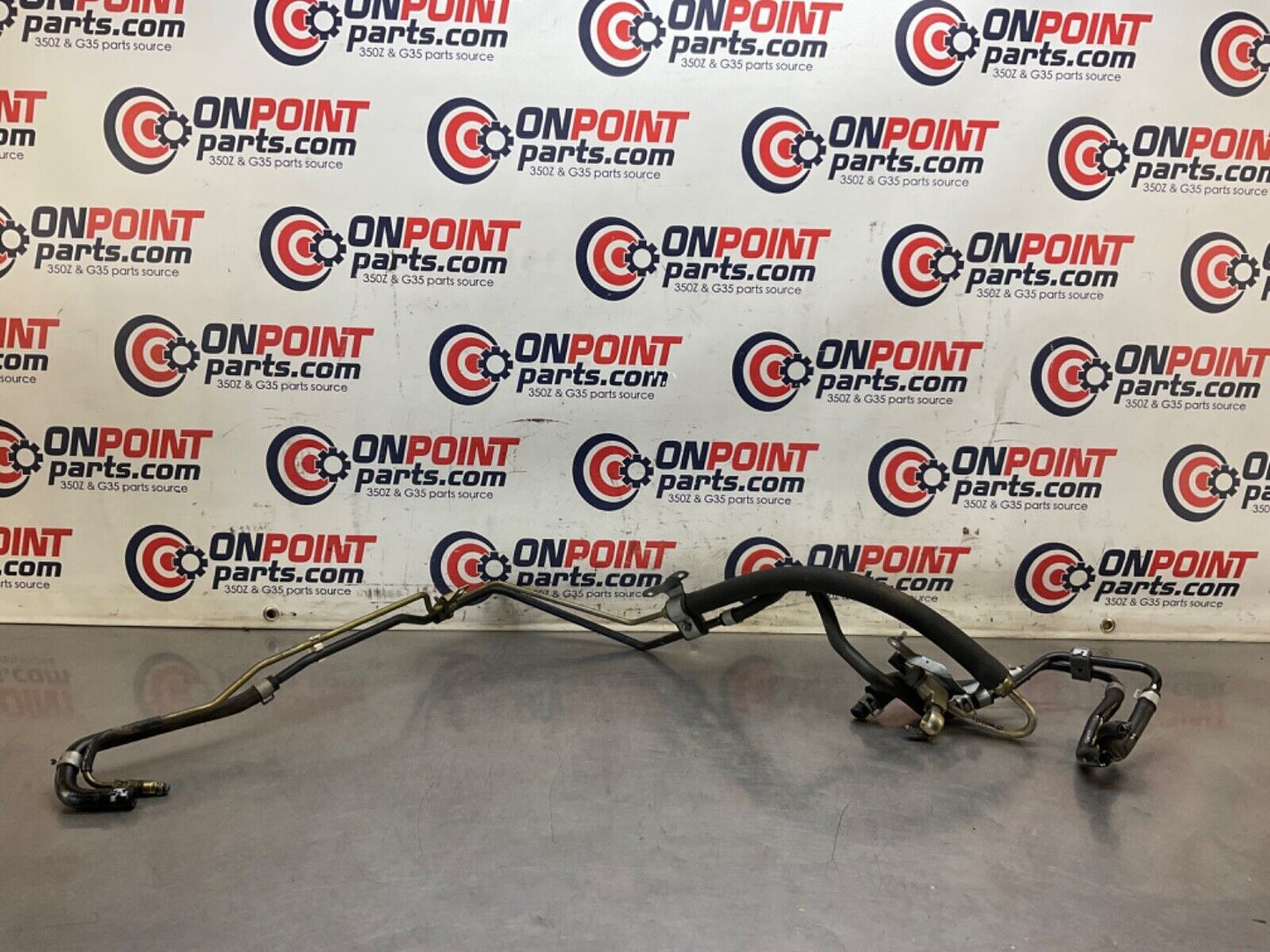 2005 Nissan Z33 350Z High Pressure Steering Lines OEM 24BHQE0 - On Point Parts Inc