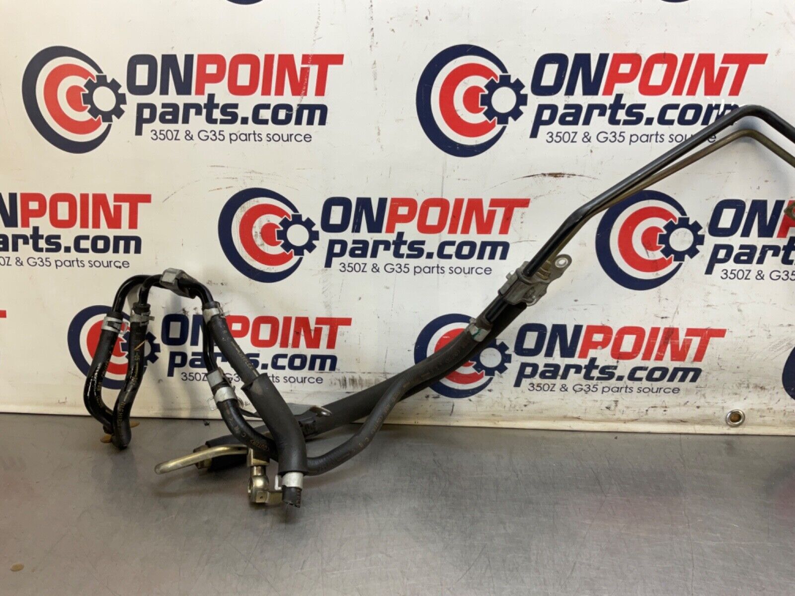 2005 Nissan Z33 350Z High Pressure Steering Lines OEM 24BHQE0 - On Point Parts Inc