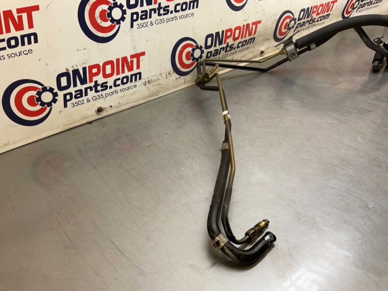 2005 Nissan Z33 350Z High Pressure Steering Lines OEM 24BHQE0 - On Point Parts Inc