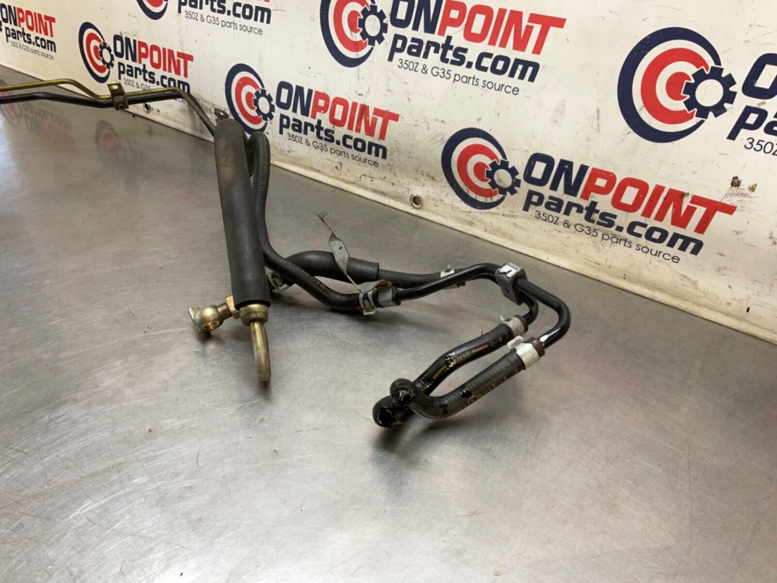 2005 Nissan Z33 350Z High Pressure Steering Lines OEM 24BHQE0 - On Point Parts Inc