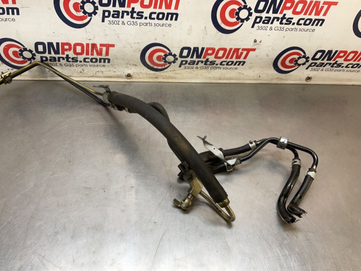 2005 Nissan Z33 350Z High Pressure Steering Lines OEM 24BHQE0 - On Point Parts Inc