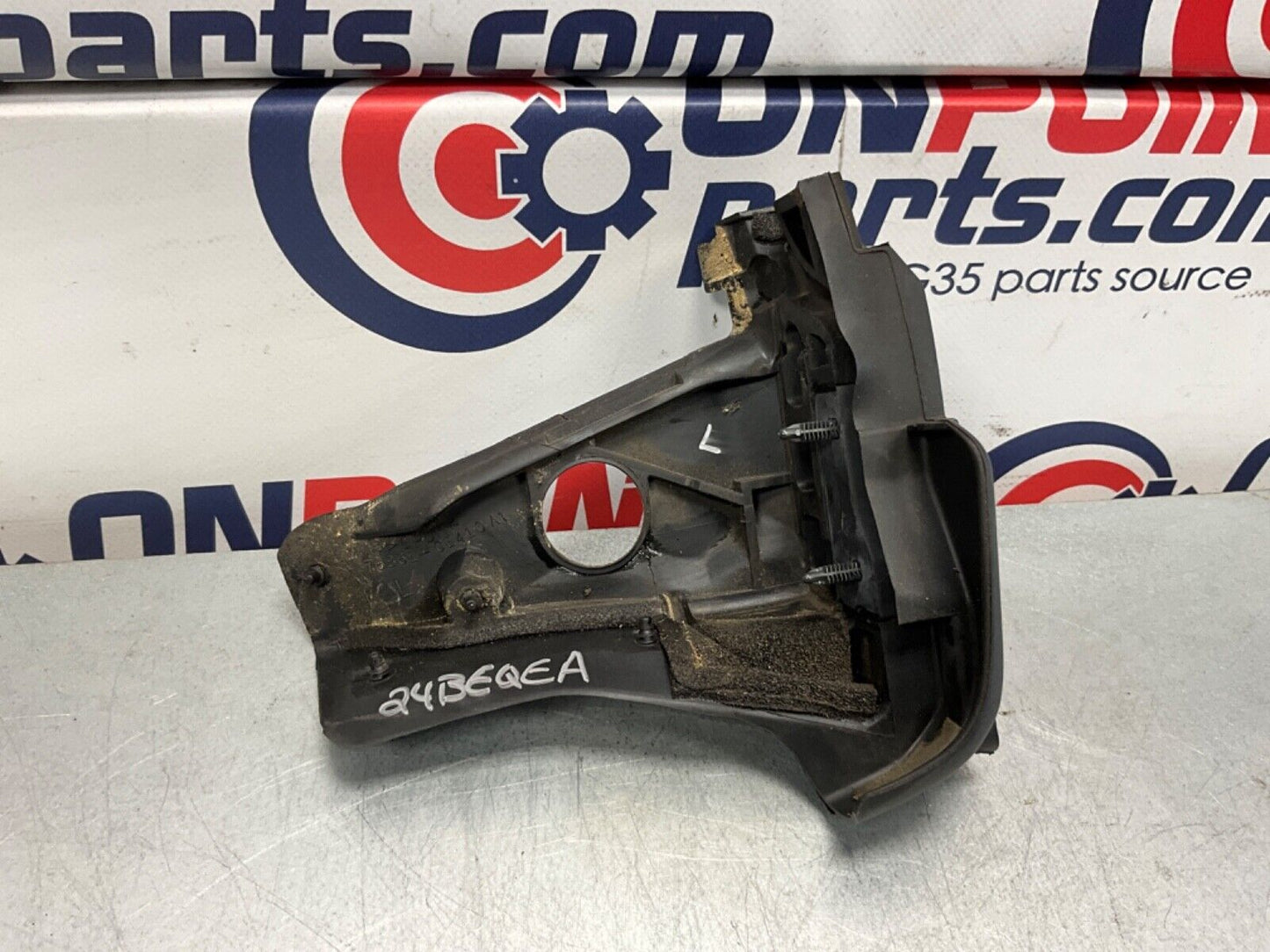 2005 Nissan 350Z Driver Left Convertible B Pillar Body Weatherstrip OEM 24BHQEA - On Point Parts Inc