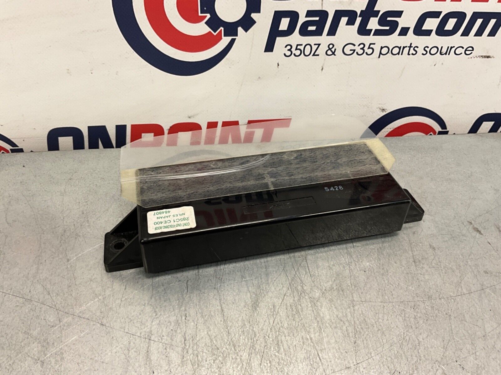 2005 Nissan Z33 350Z Convertible Soft Top Control Module 285C1 OEM 24BHQEC - On Point Parts Inc
