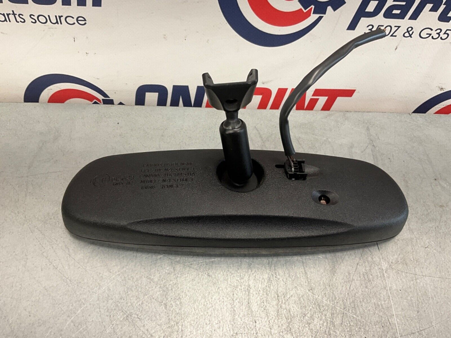 2005 Nissan Z33 350Z Home Link Rear View Mirror Auto Dim OEM 24BHQEC - On Point Parts Inc