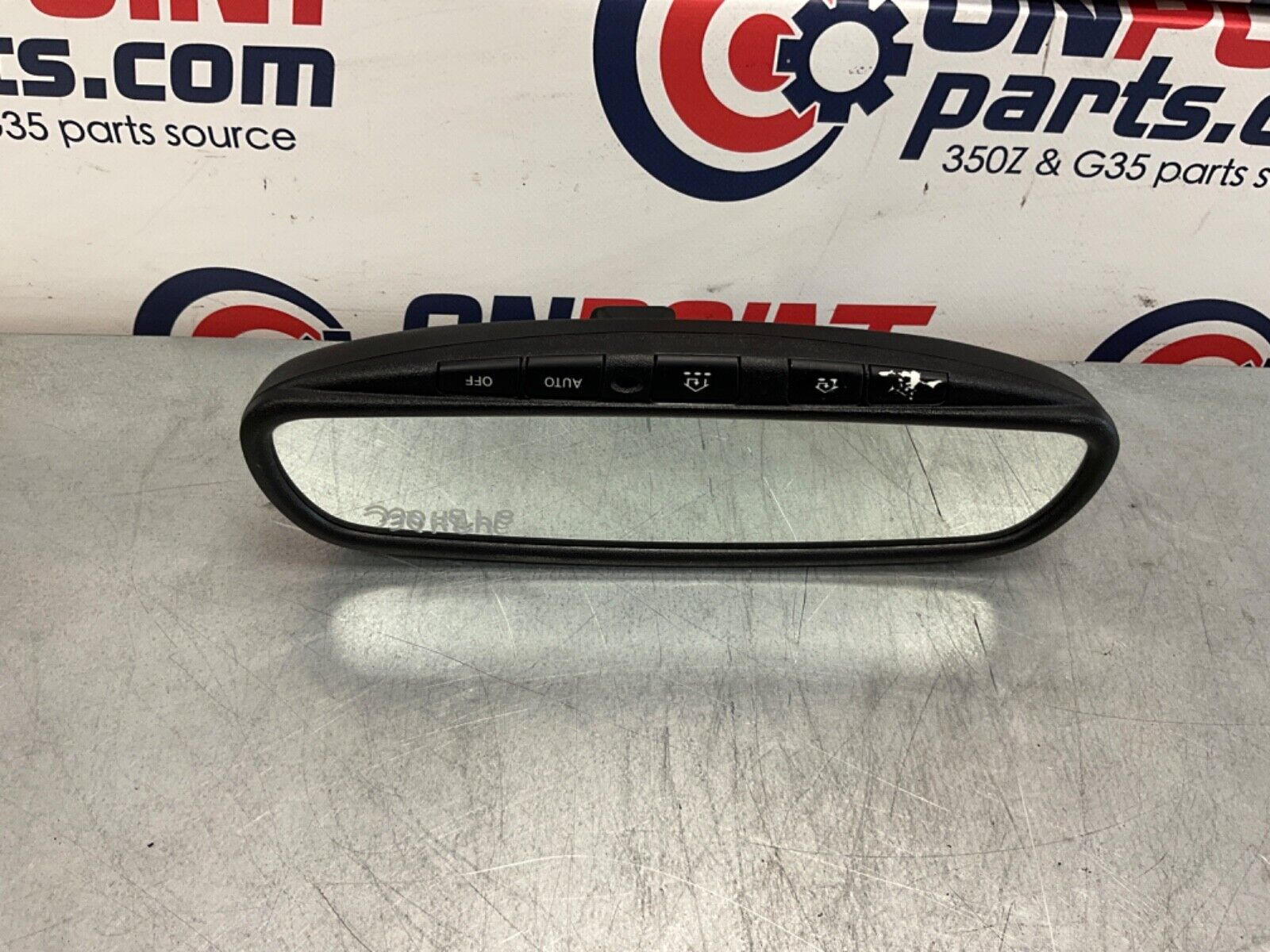 2005 Nissan Z33 350Z Home Link Rear View Mirror Auto Dim OEM 24BHQEC - On Point Parts Inc