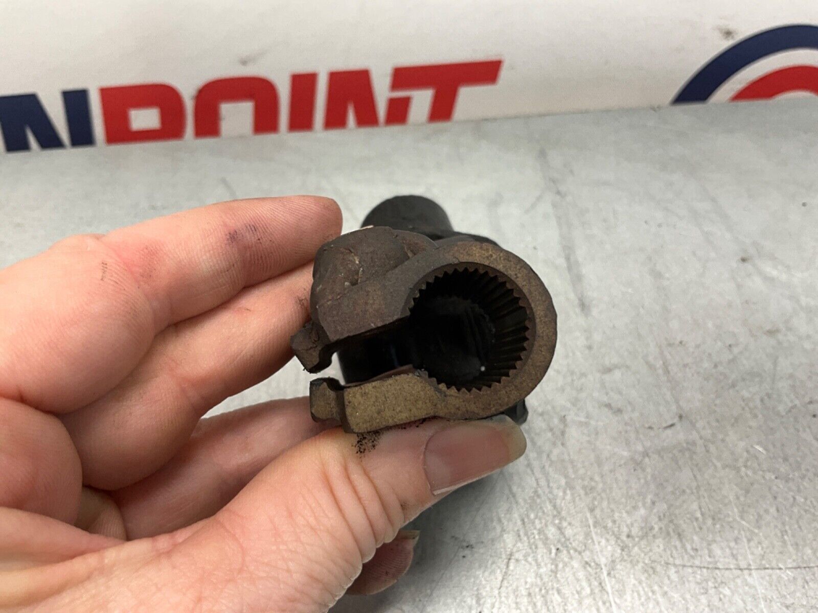 2005 Nissan Z33 350Z Lower Steering Column U Joint Knuckle Coupling OEM 24BHQEA - On Point Parts Inc