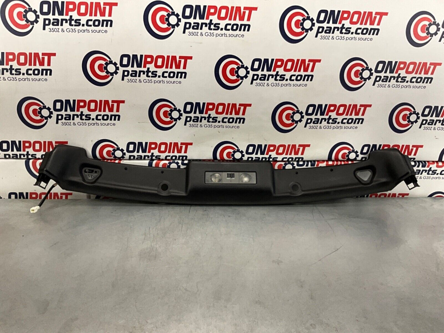 2005 Nissan Z33 350Z Front Convertible Roof Finisher Trim Dome LIght OEM 24BHQE8 - On Point Parts Inc