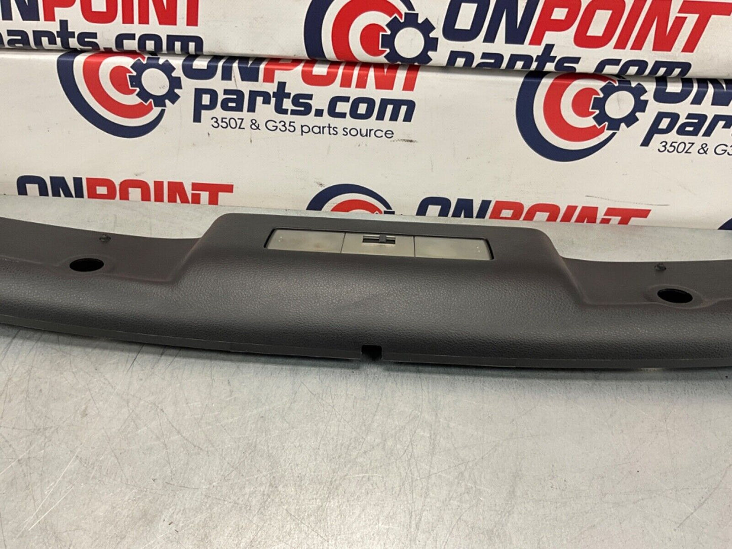 2005 Nissan Z33 350Z Front Convertible Roof Finisher Trim Dome LIght OEM 24BHQE8 - On Point Parts Inc