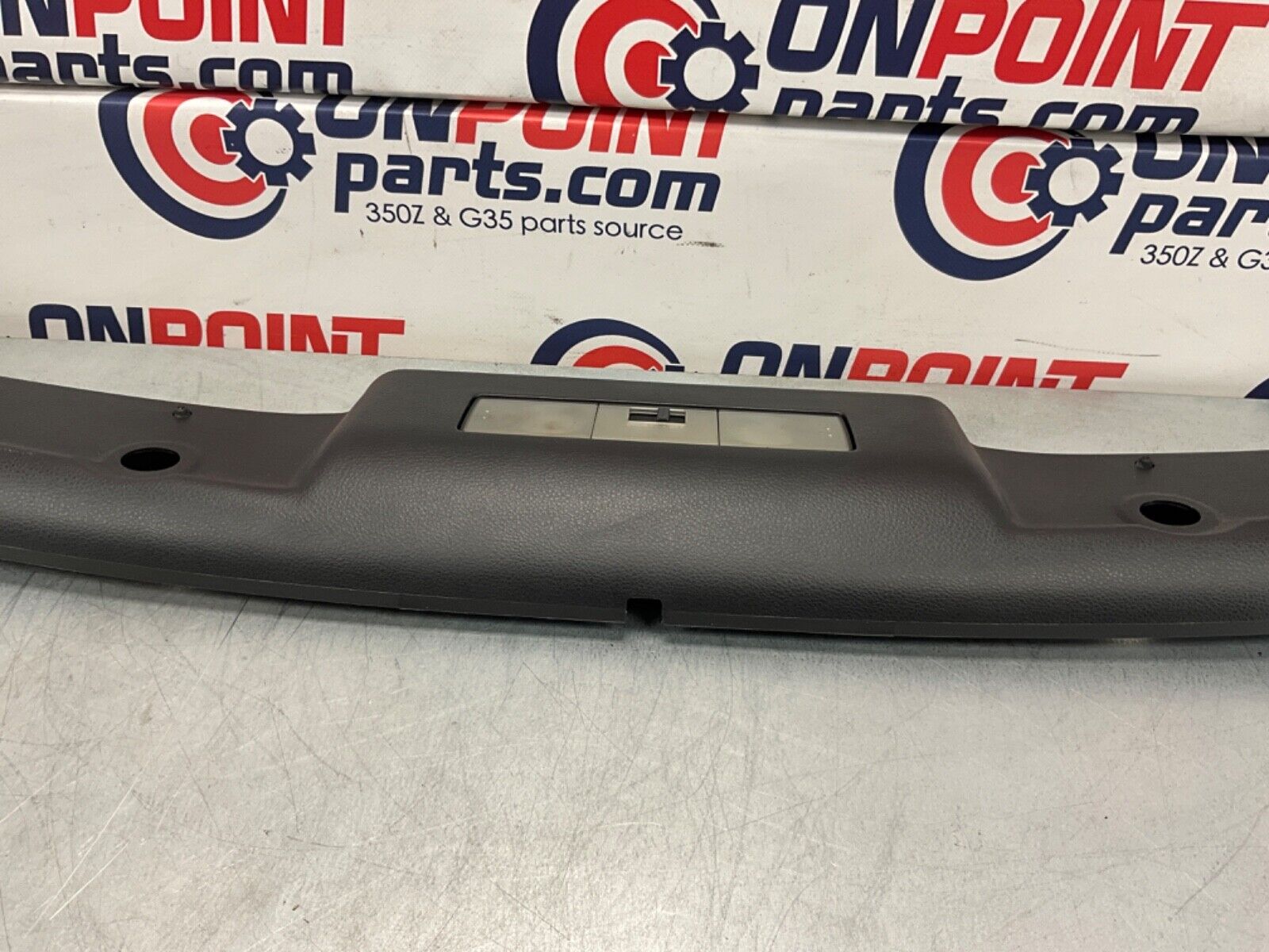 2005 Nissan Z33 350Z Front Convertible Roof Finisher Trim Dome LIght OEM 24BHQE8 - On Point Parts Inc