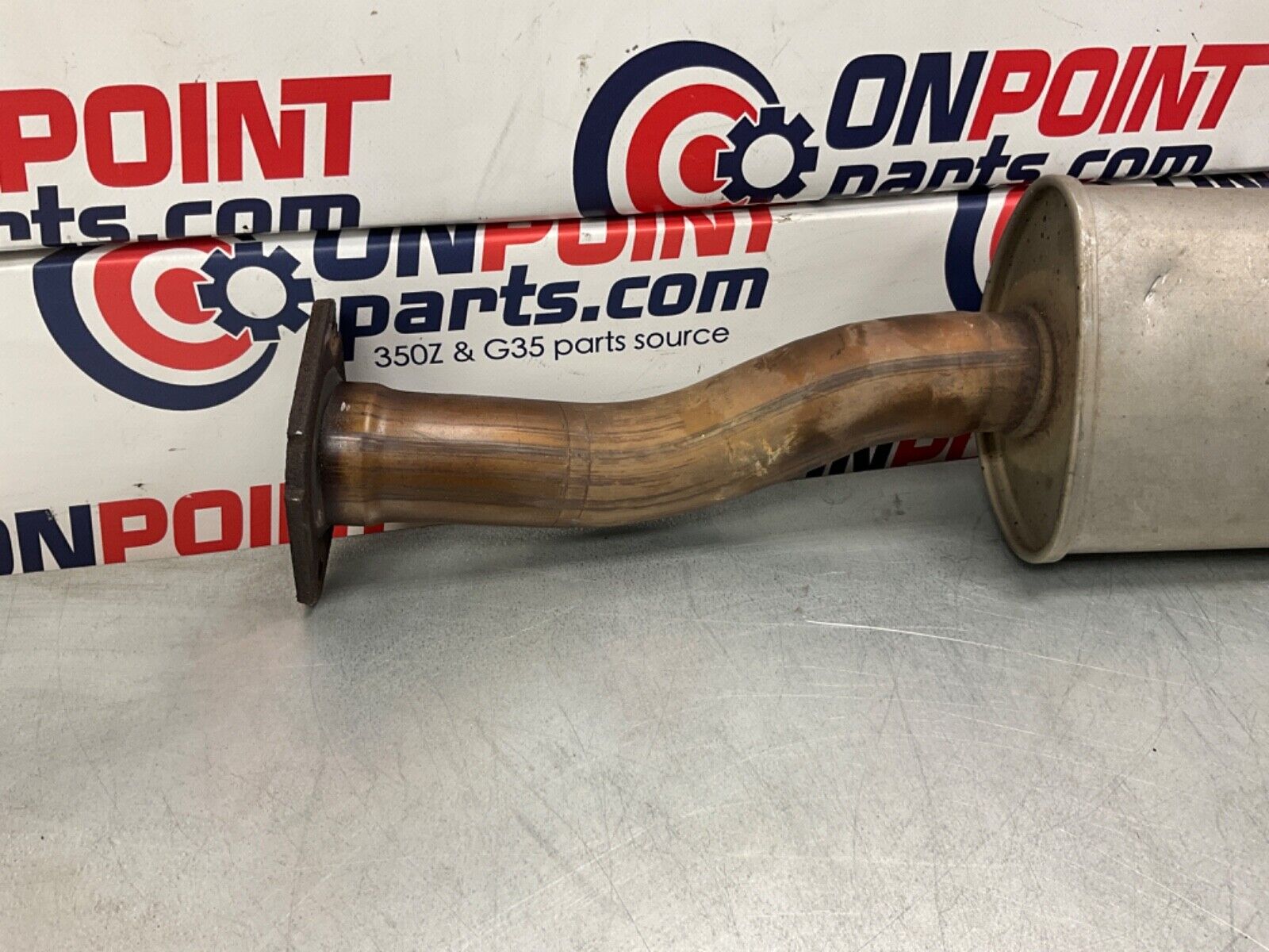 2005 Nissan Z33 350Z Exhaust Mid Pipe Resonator OEM 24BHQE0 - On Point Parts Inc