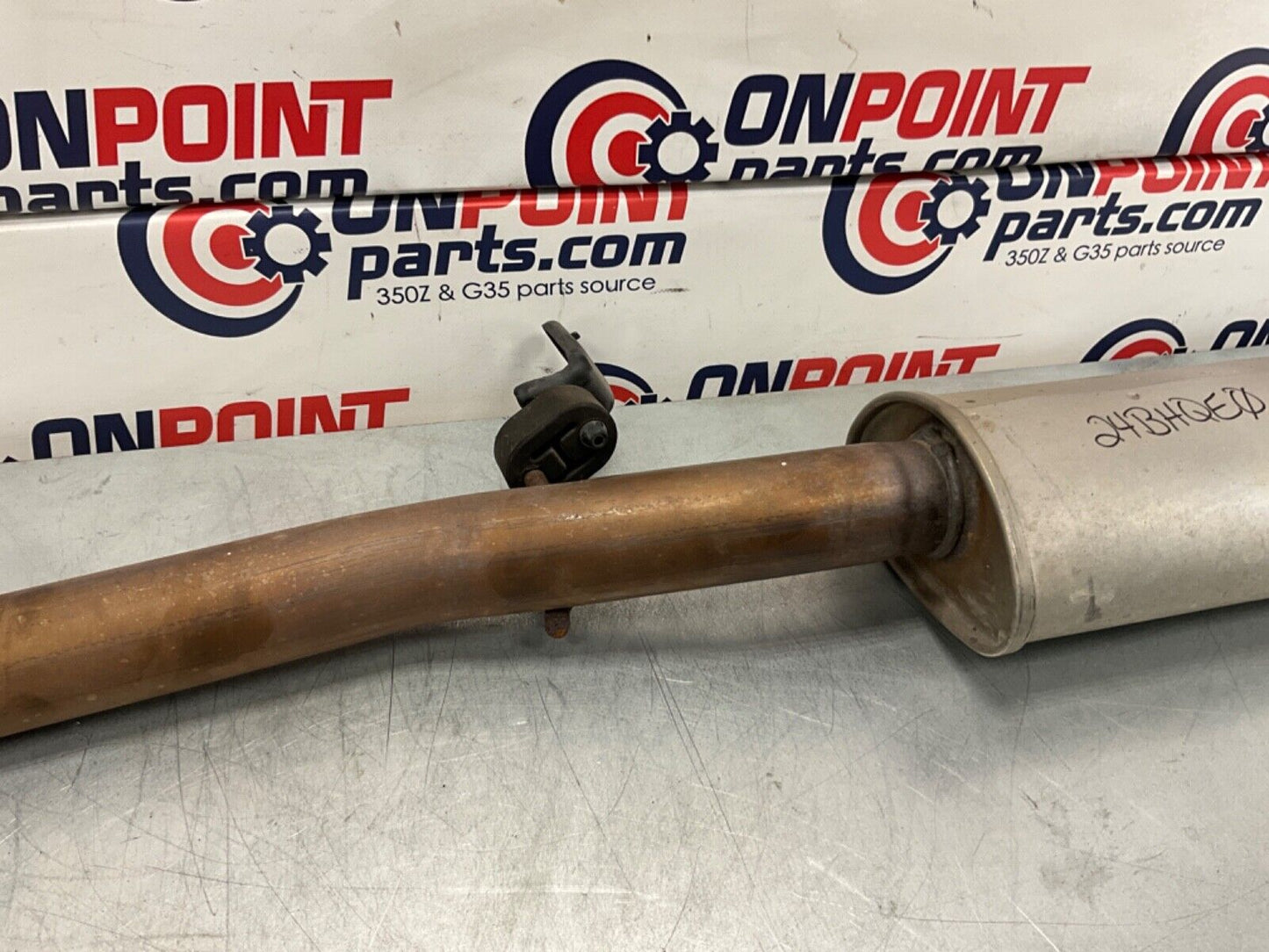 2005 Nissan Z33 350Z Exhaust Mid Pipe Resonator OEM 24BHQE0 - On Point Parts Inc