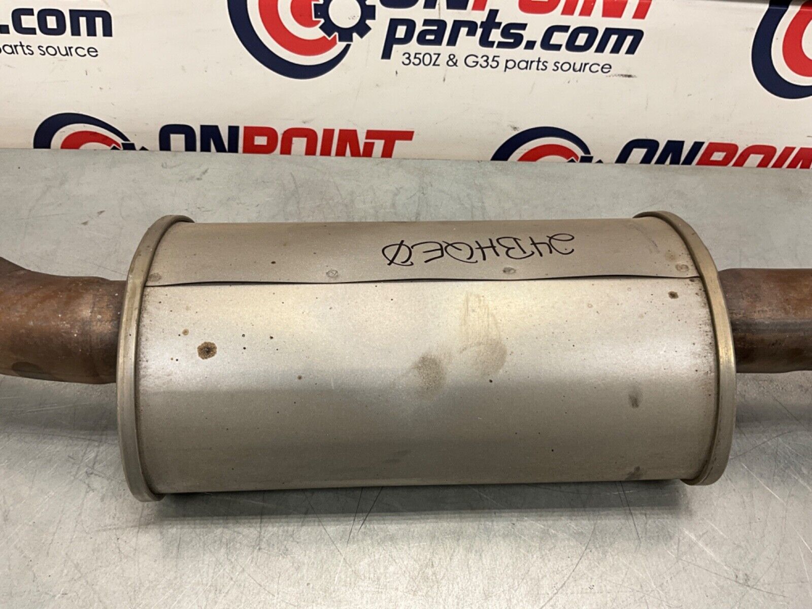 2005 Nissan Z33 350Z Exhaust Mid Pipe Resonator OEM 24BHQE0 - On Point Parts Inc