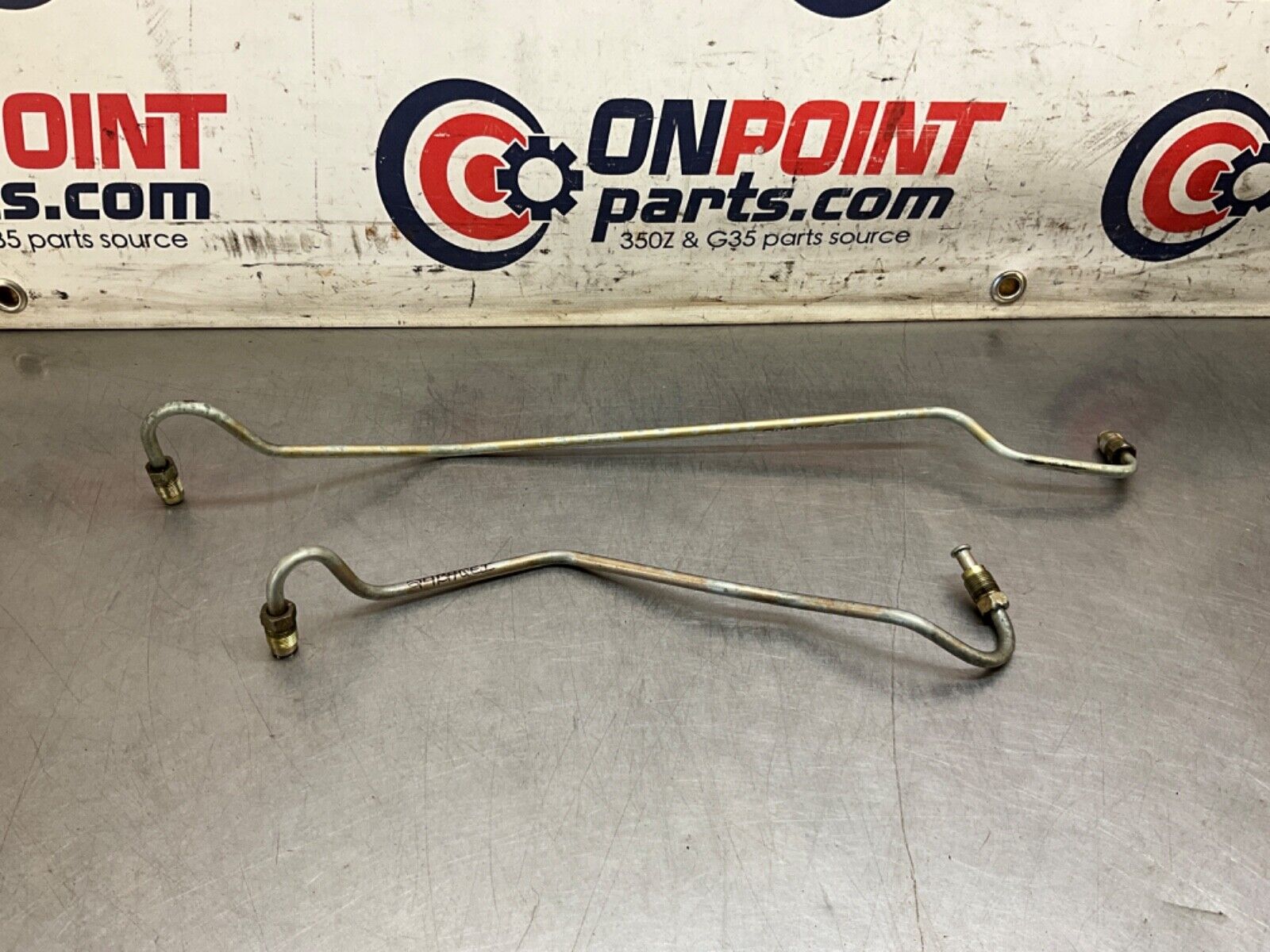 2005 Nissan Z33 350Z Power Steering Rack High Pressure Lines OEM 24BHQEG - On Point Parts Inc
