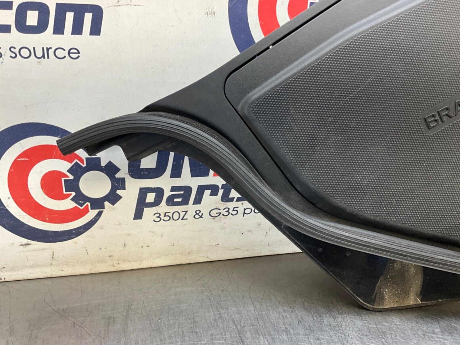 2014 Nissan Z34 370Z Driver Left Front Brake Fluid Cover Bezel Trim OEM 14BILE2 - On Point Parts Inc