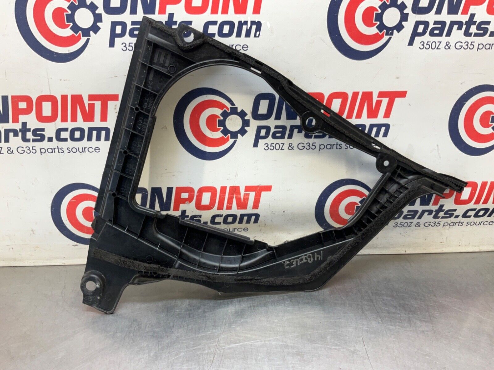 2014 Nissan Z34 370Z Driver Left Front Brake Fluid Cover Bezel Trim OEM 14BILE2 - On Point Parts Inc