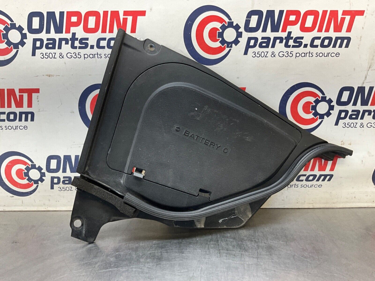 2014 Nissan Z34 370Z Passenger Right Battery Cover Bezel Trim OEM 14BILE2 - On Point Parts Inc