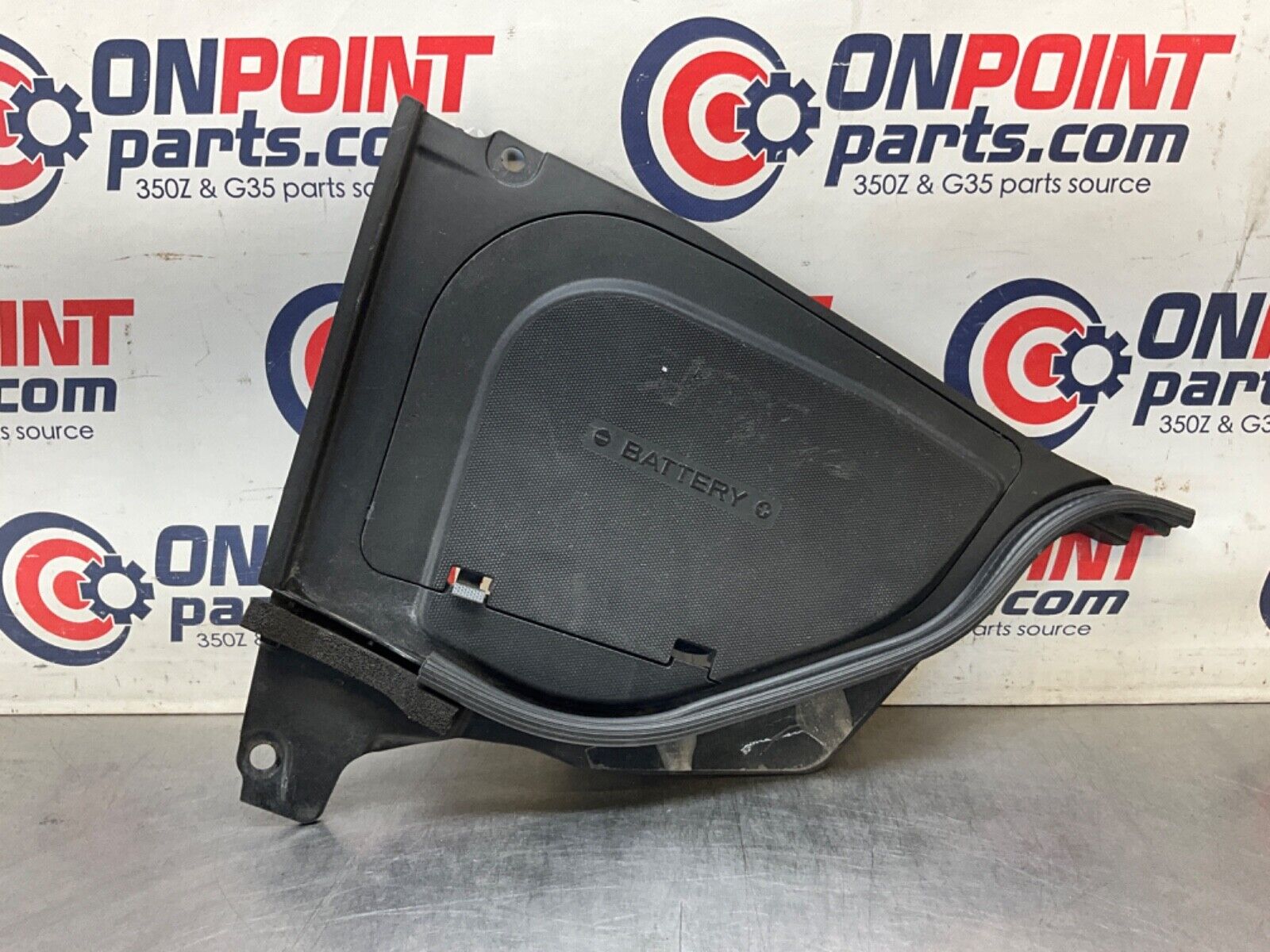 2014 Nissan Z34 370Z Passenger Right Battery Cover Bezel Trim OEM 14BILE2 - On Point Parts Inc