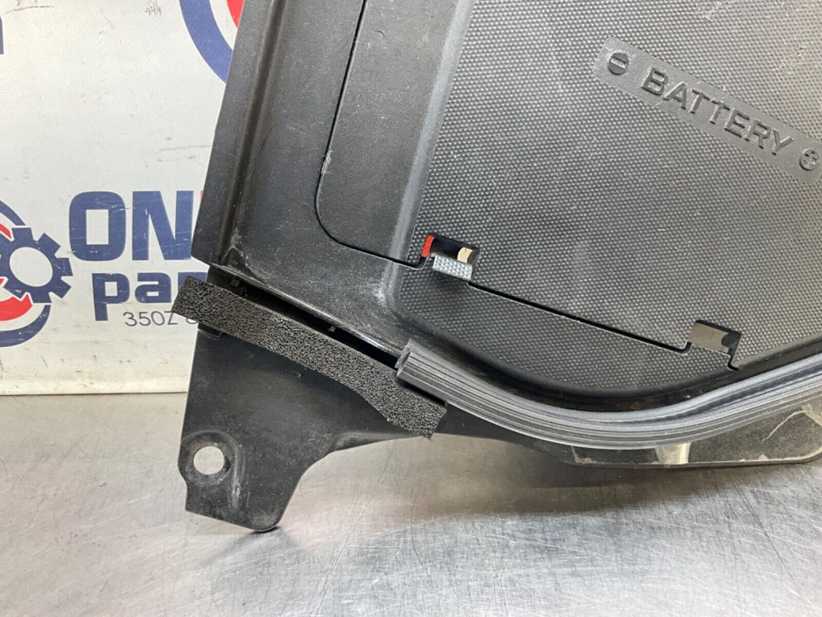 2014 Nissan Z34 370Z Passenger Right Battery Cover Bezel Trim OEM 14BILE2 - On Point Parts Inc