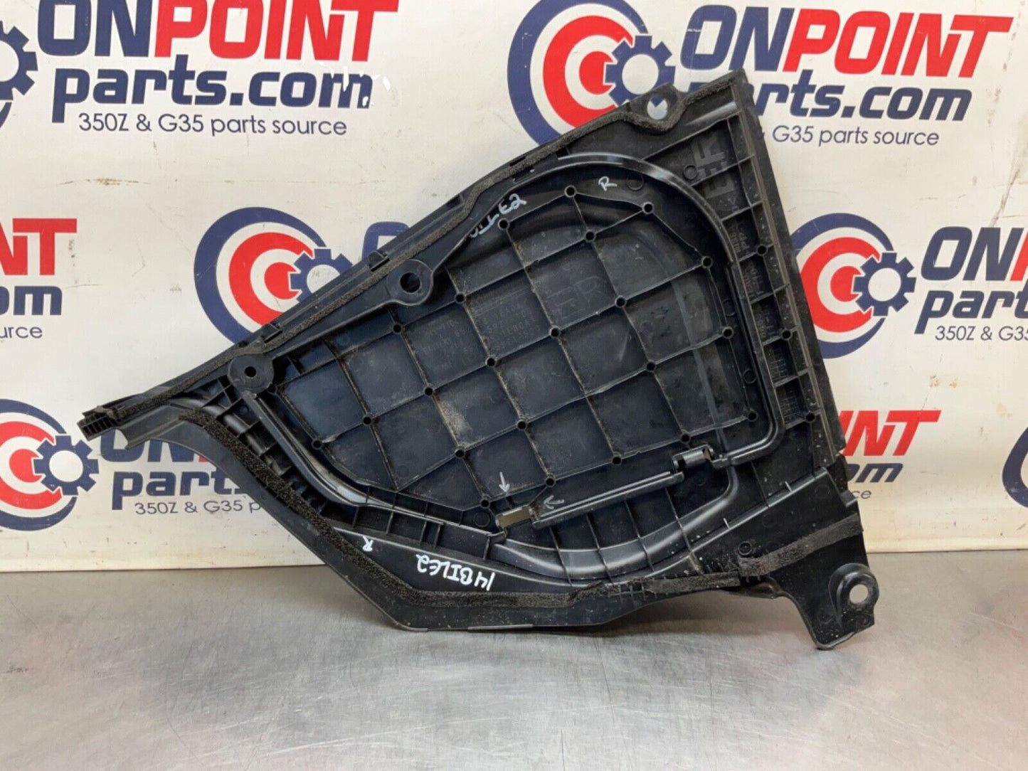 2014 Nissan Z34 370Z Passenger Right Battery Cover Bezel Trim OEM 14BILE2 - On Point Parts Inc
