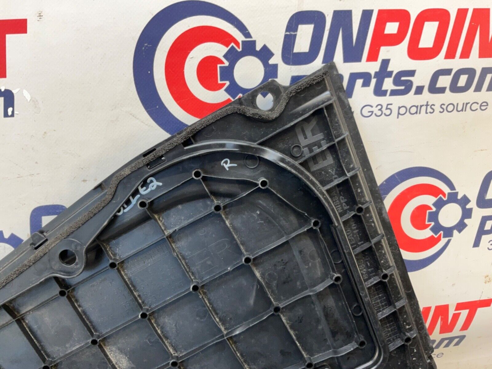 2014 Nissan Z34 370Z Passenger Right Battery Cover Bezel Trim OEM 14BILE2 - On Point Parts Inc