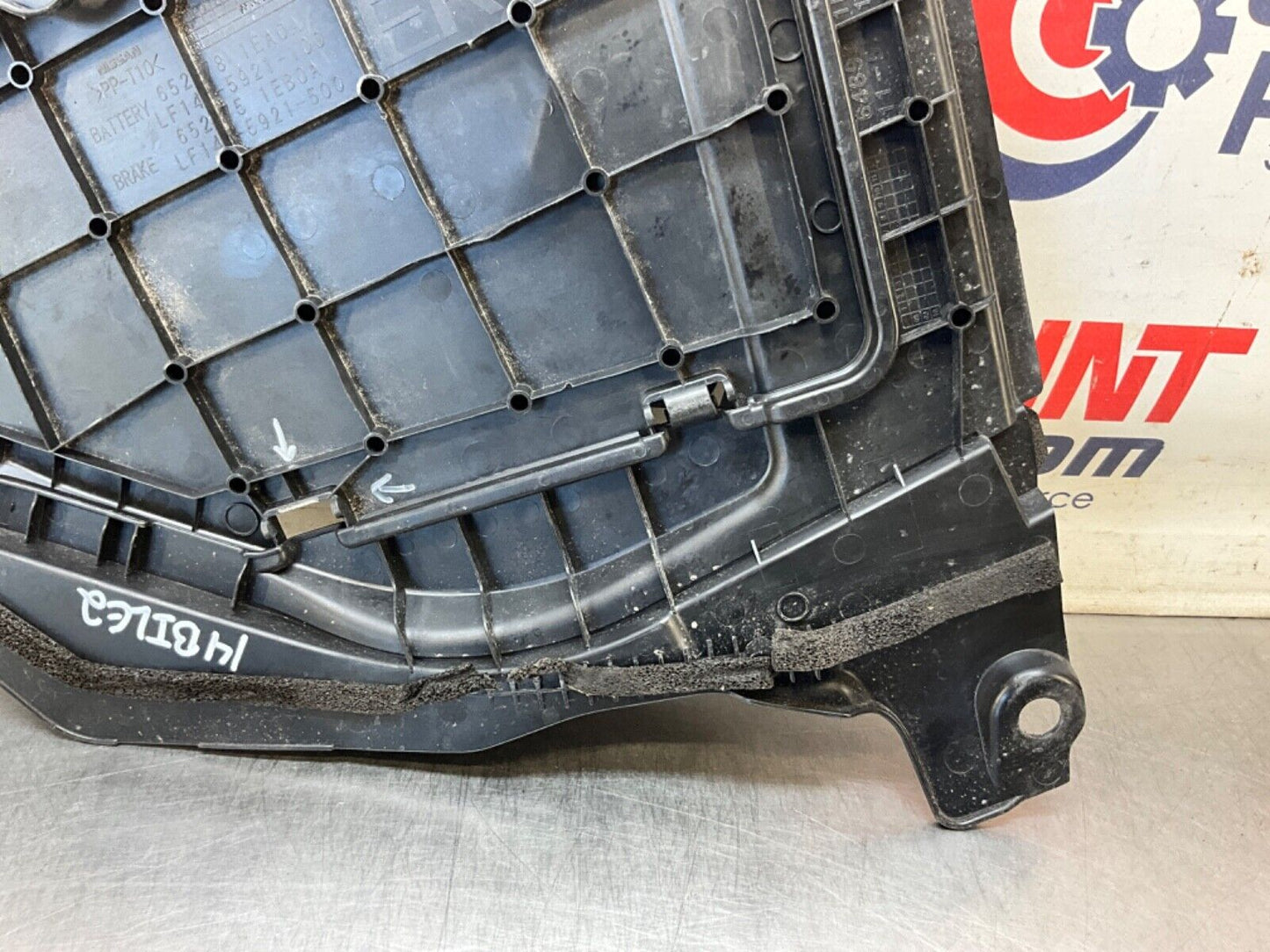 2014 Nissan Z34 370Z Passenger Right Battery Cover Bezel Trim OEM 14BILE2 - On Point Parts Inc