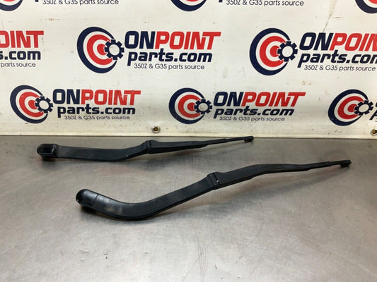 2014 Nissan Z34 370Z Left and Right Windshield Wiper Arms and Caps OEM 14BILEI - On Point Parts Inc