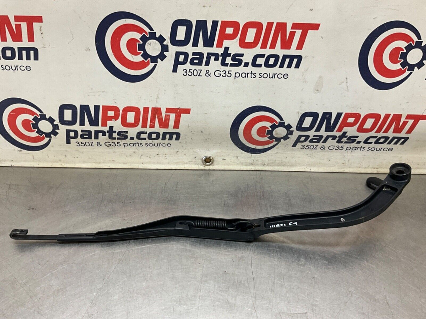 2014 Nissan Z34 370Z Left and Right Windshield Wiper Arms and Caps OEM 14BILEI - On Point Parts Inc