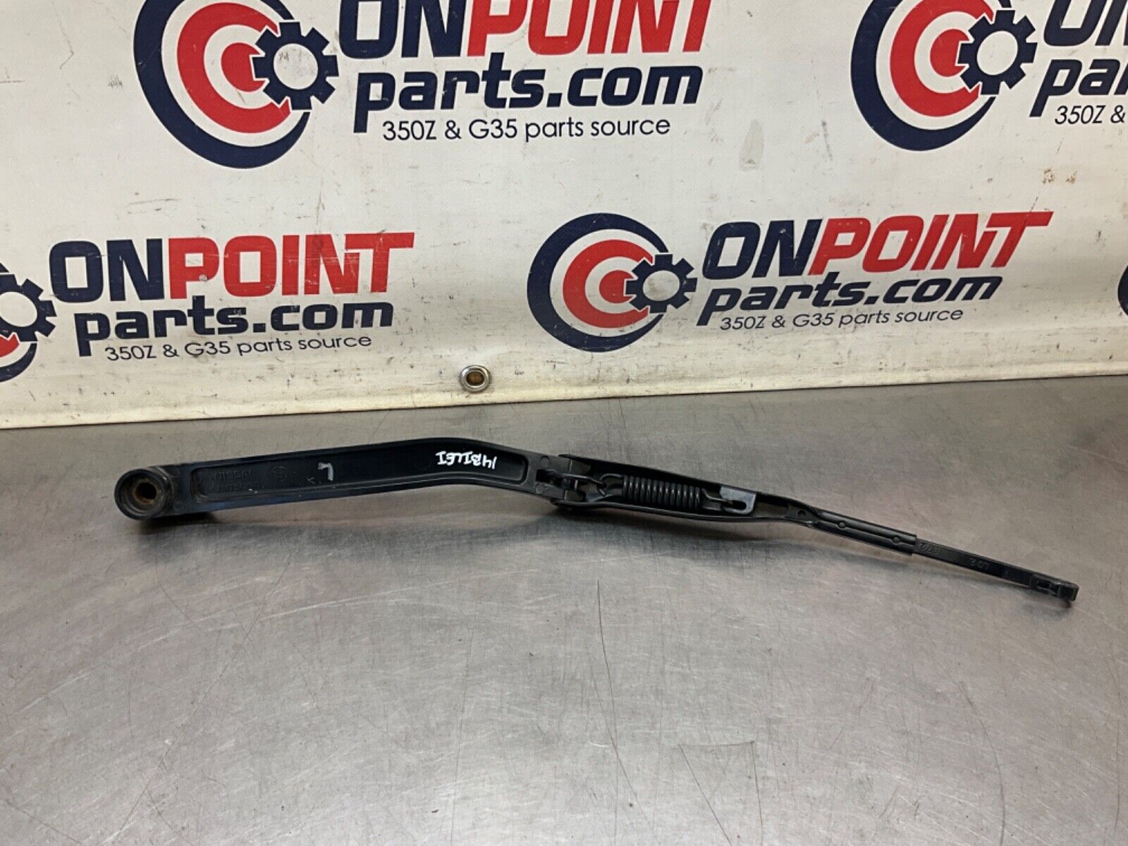 2014 Nissan Z34 370Z Left and Right Windshield Wiper Arms and Caps OEM 14BILEI - On Point Parts Inc