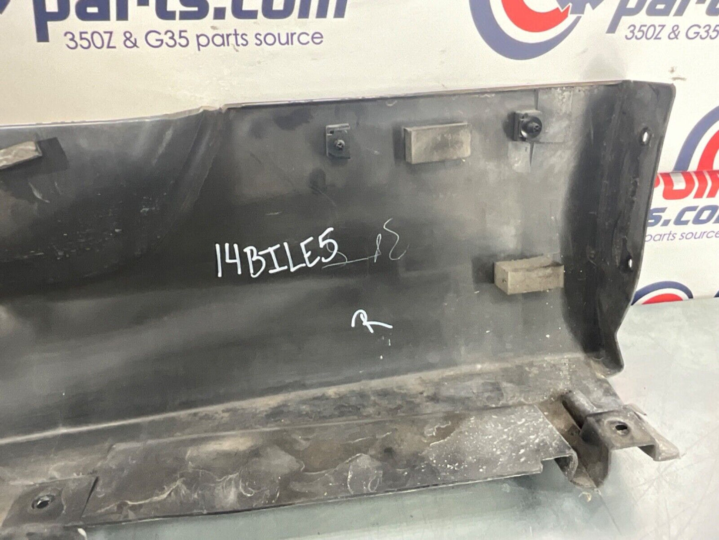 2014 Nissan Z34 370Z Passenger Right Side Skirt Rocker Panel OEM 14BILE5 - On Point Parts Inc