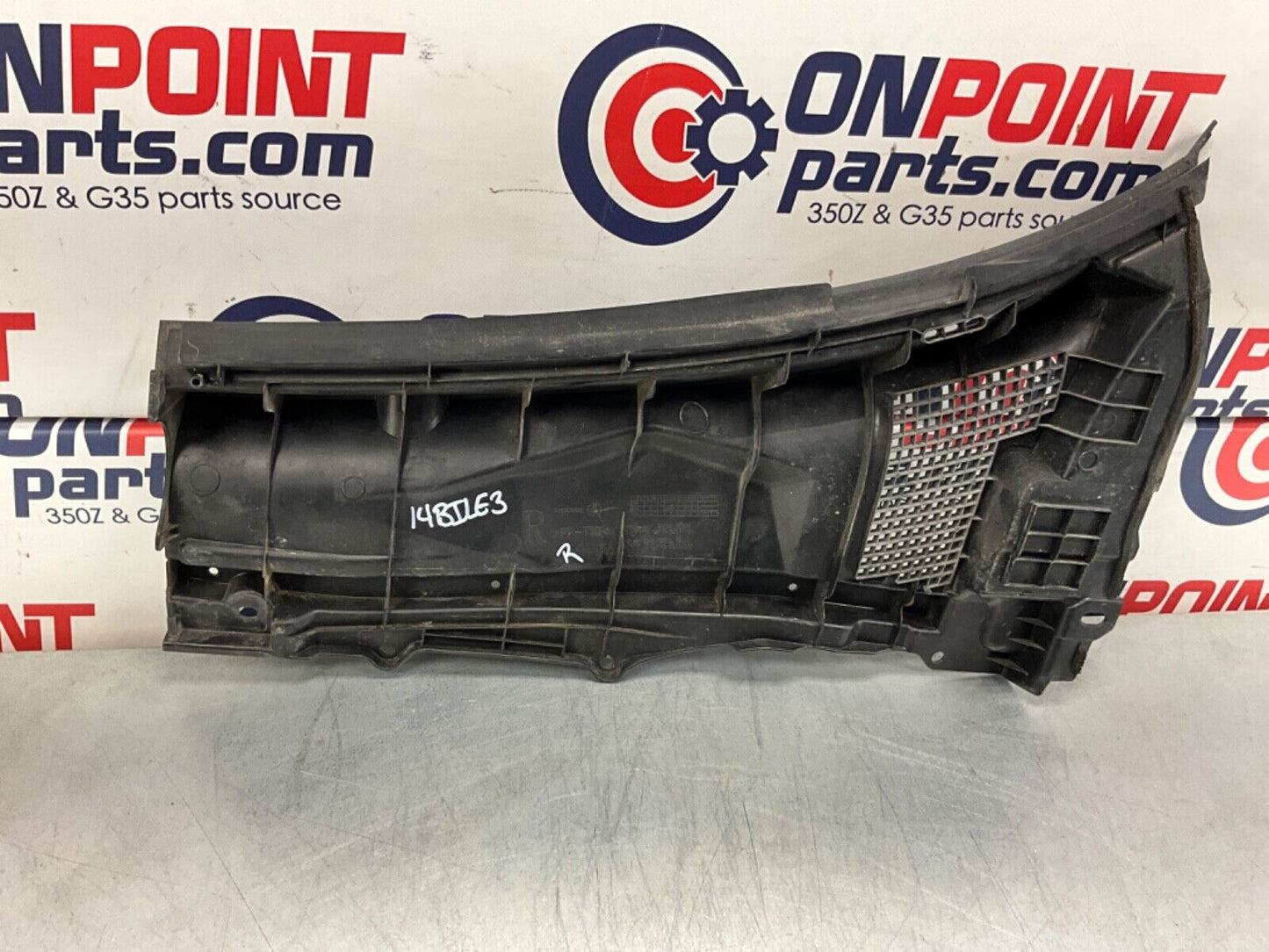 2014 Nissan Z34 370Z Front Windshield Wiper Cowl Assembly OEM 14BILE3 - On Point Parts Inc