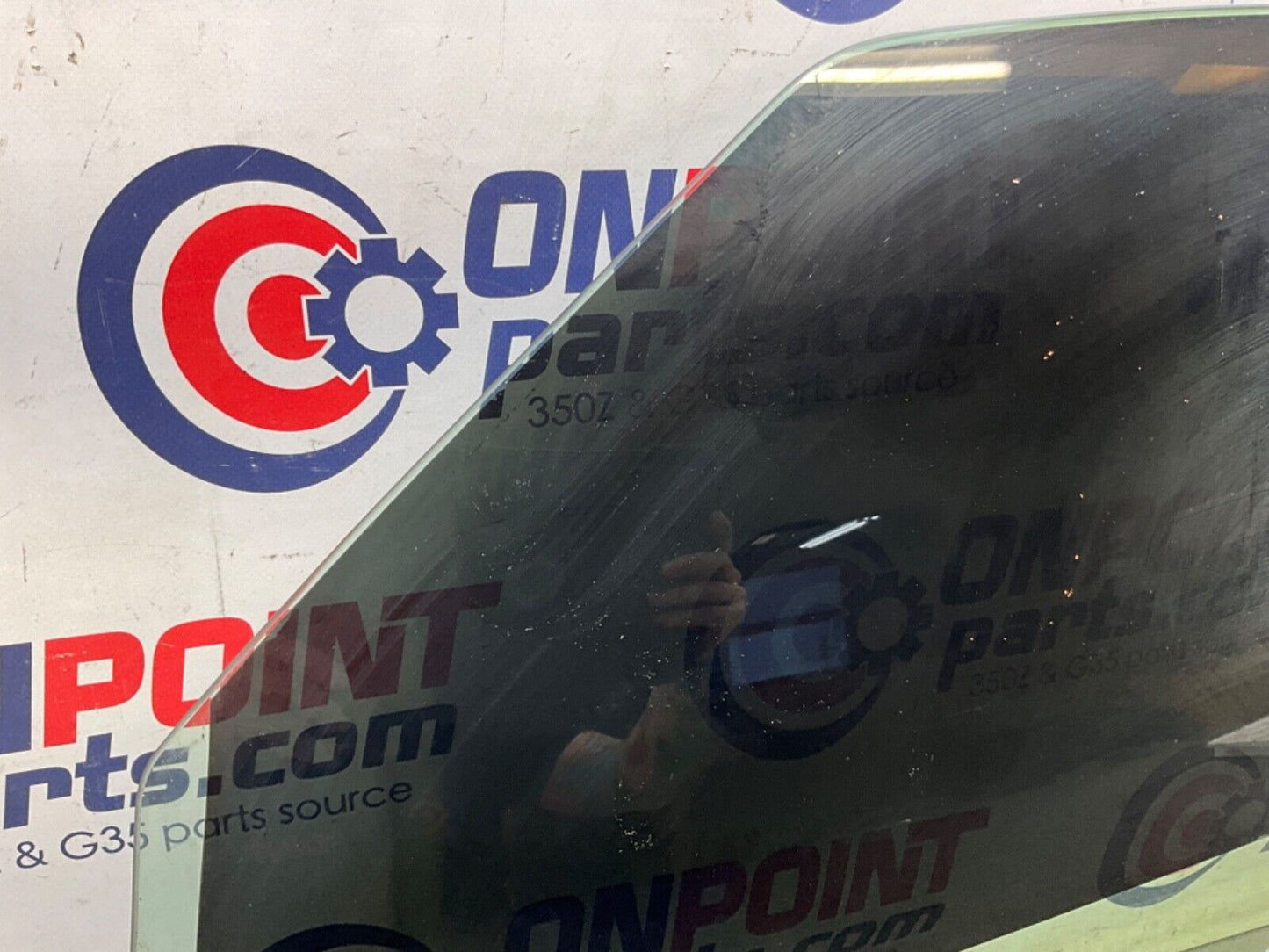 2014 Nissan Z34 370Z Driver Left Tinted Door Window Glass OEM 14BILE1 - On Point Parts Inc