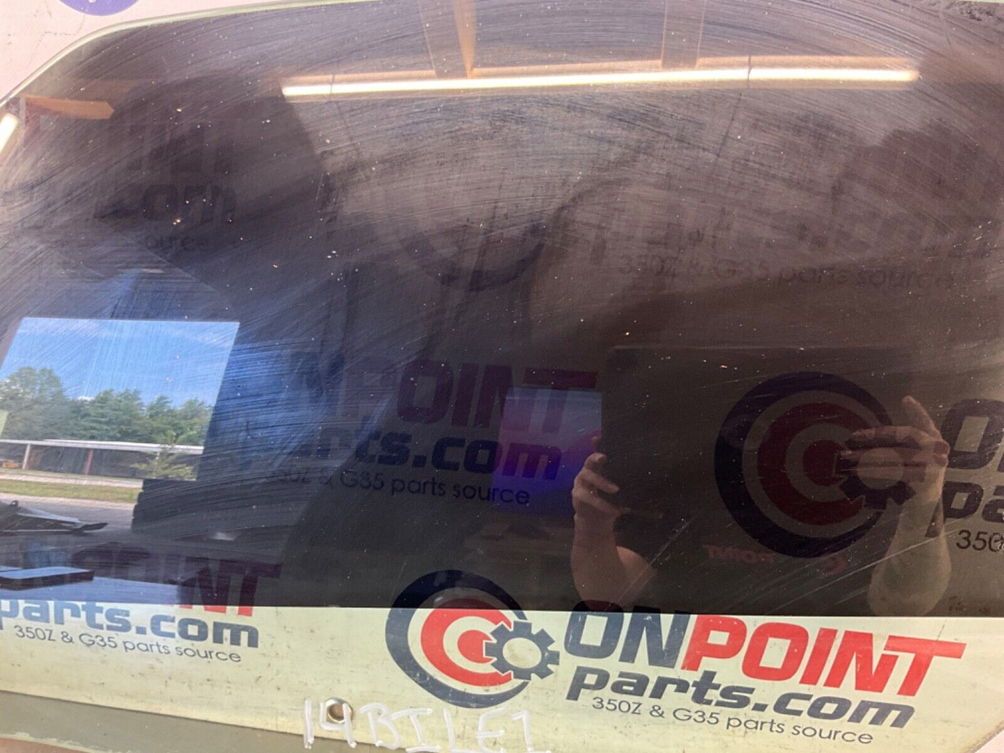 2014 Nissan Z34 370Z Driver Left Tinted Door Window Glass OEM 14BILE1 - On Point Parts Inc