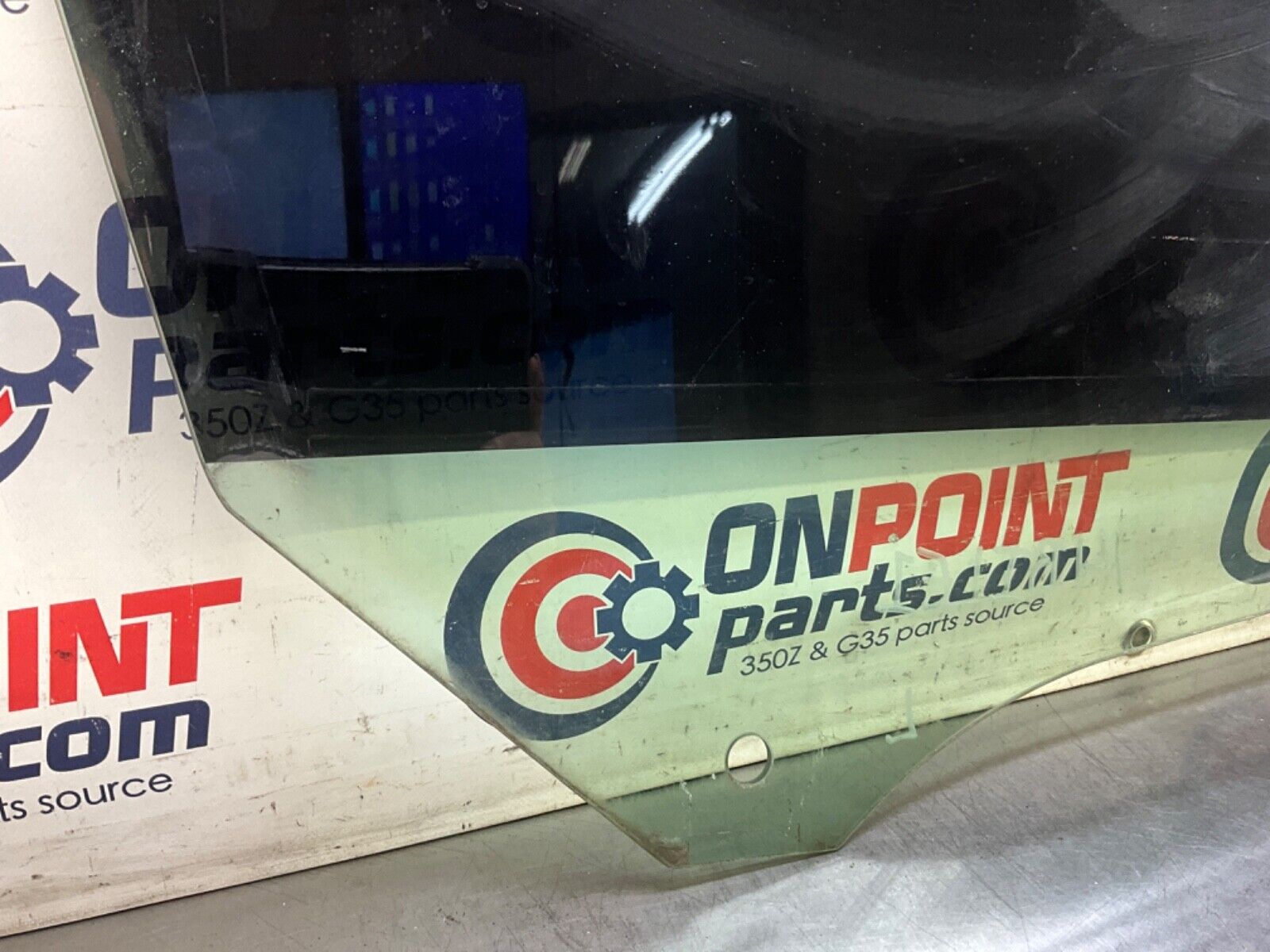 2014 Nissan Z34 370Z Driver Left Tinted Door Window Glass OEM 14BILE1 - On Point Parts Inc