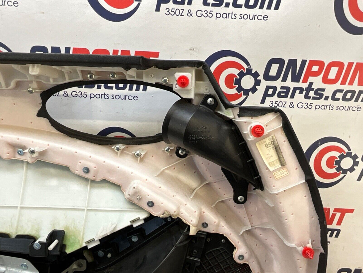 2014 Nissan Z34 370Z Passenger Right Interior Door Panel Trim OEM 14BILE8 - On Point Parts Inc