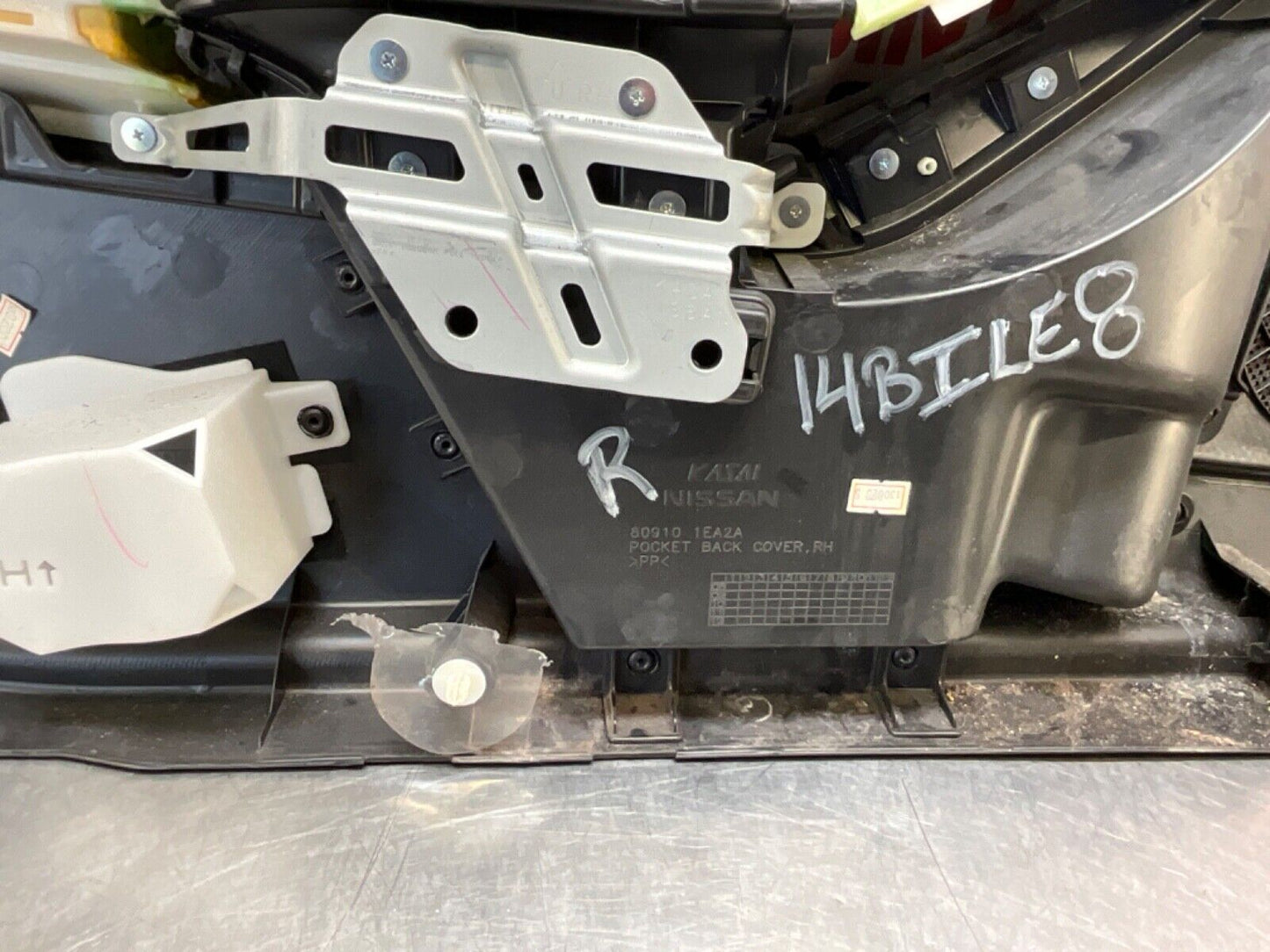 2014 Nissan Z34 370Z Passenger Right Interior Door Panel Trim OEM 14BILE8 - On Point Parts Inc