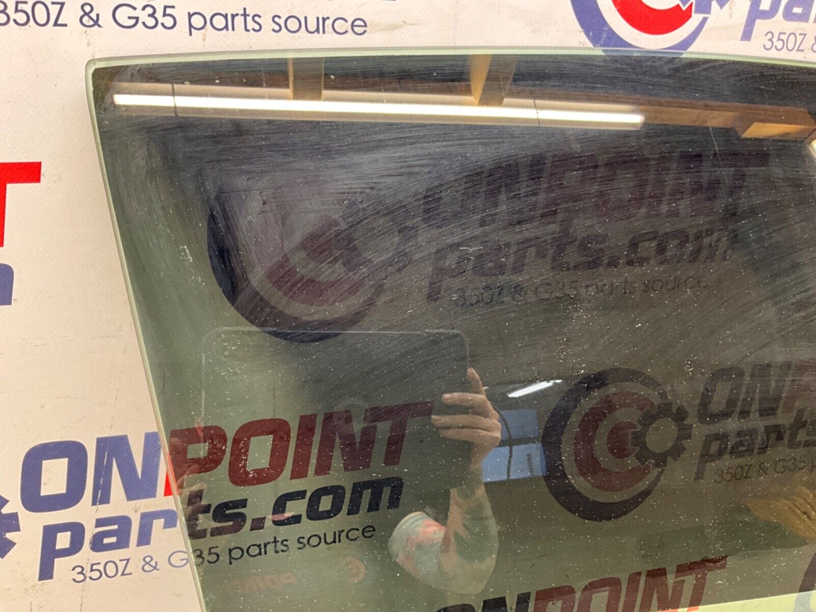 2014 Nissan Z34 370Z Passenger Right Tinted Door Window Glass OEM 14BILE1 - On Point Parts Inc