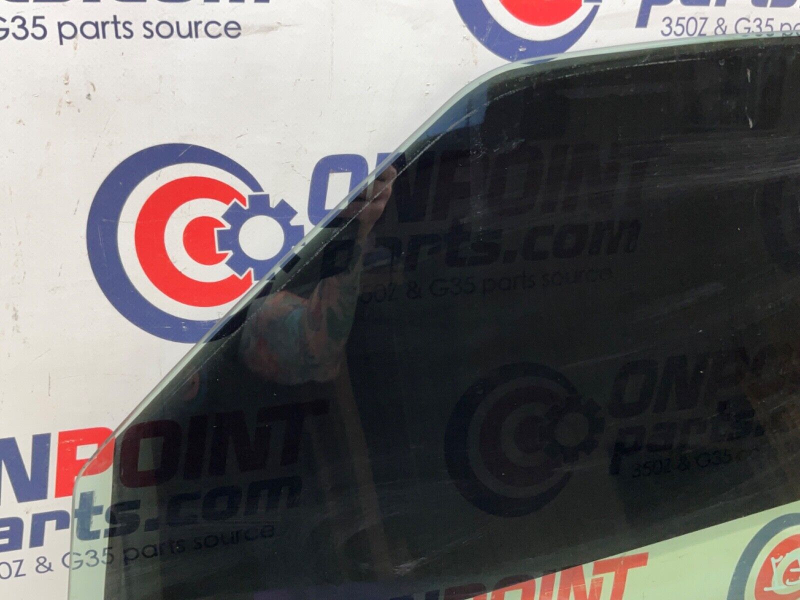 2014 Nissan Z34 370Z Passenger Right Tinted Door Window Glass OEM 14BILE1 - On Point Parts Inc