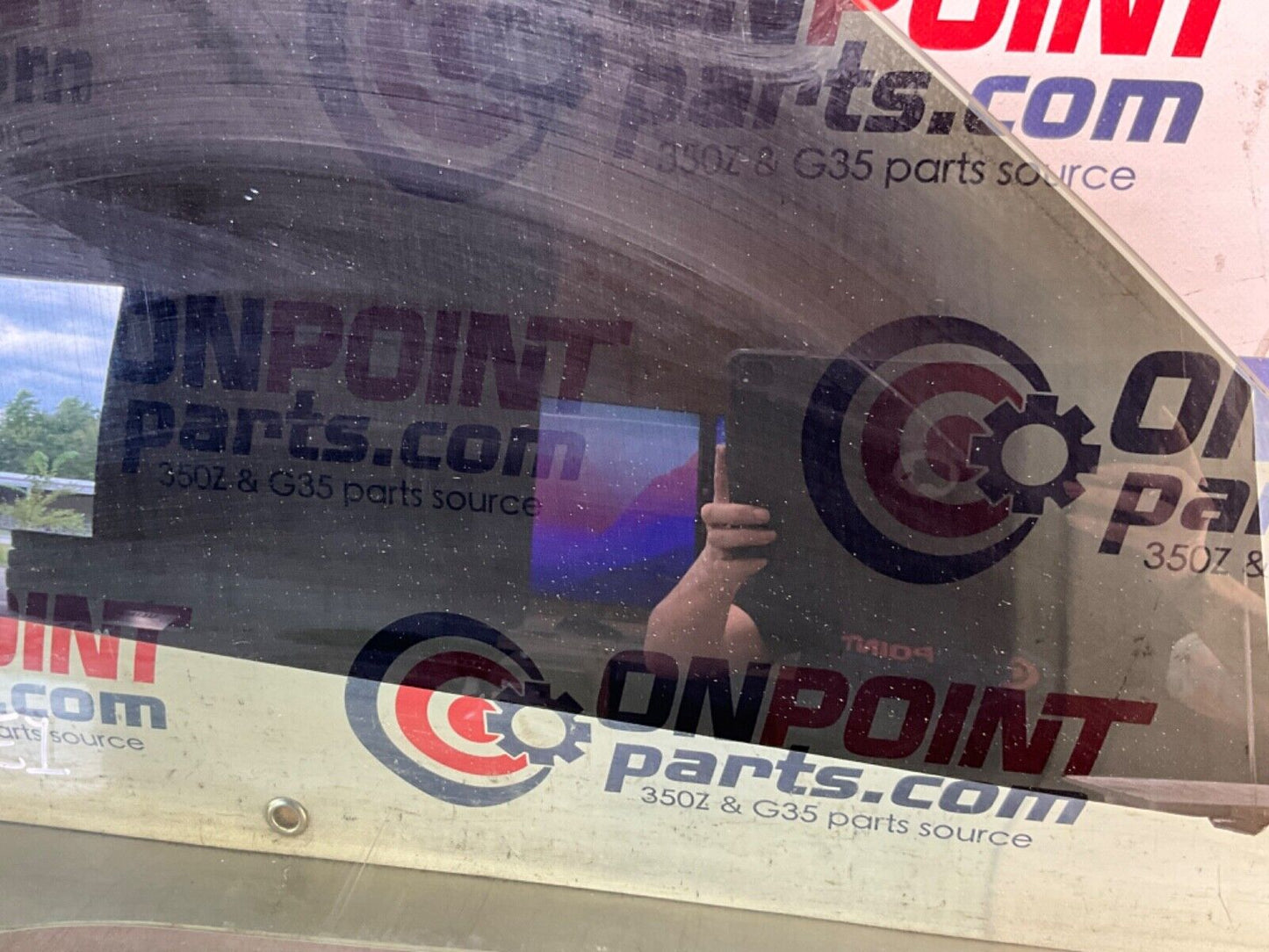 2014 Nissan Z34 370Z Passenger Right Tinted Door Window Glass OEM 14BILE1 - On Point Parts Inc