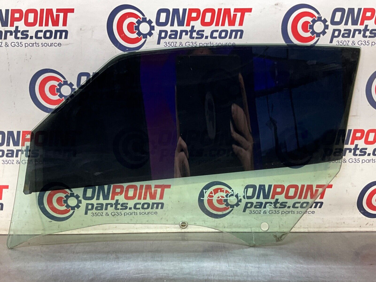 2014 Nissan Z34 370Z Passenger Right Tinted Door Window Glass OEM 14BILE1 - On Point Parts Inc