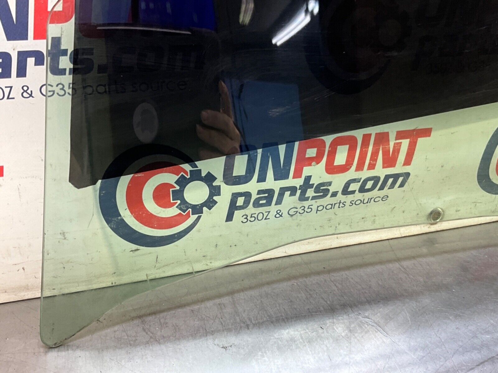 2014 Nissan Z34 370Z Passenger Right Tinted Door Window Glass OEM 14BILE1 - On Point Parts Inc
