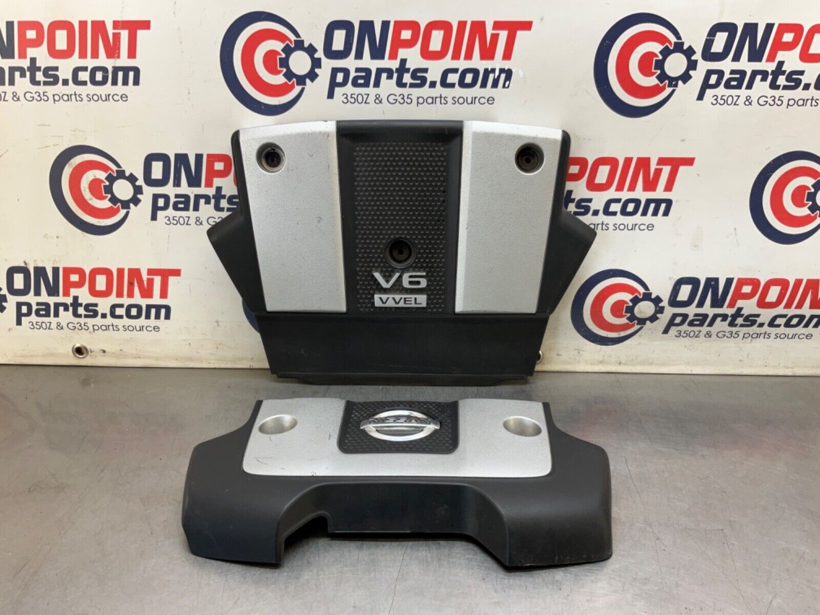 2014 Nissan Z34 370Z VQ37VHR Engine Covers OEM 14BILE2 - On Point Parts Inc