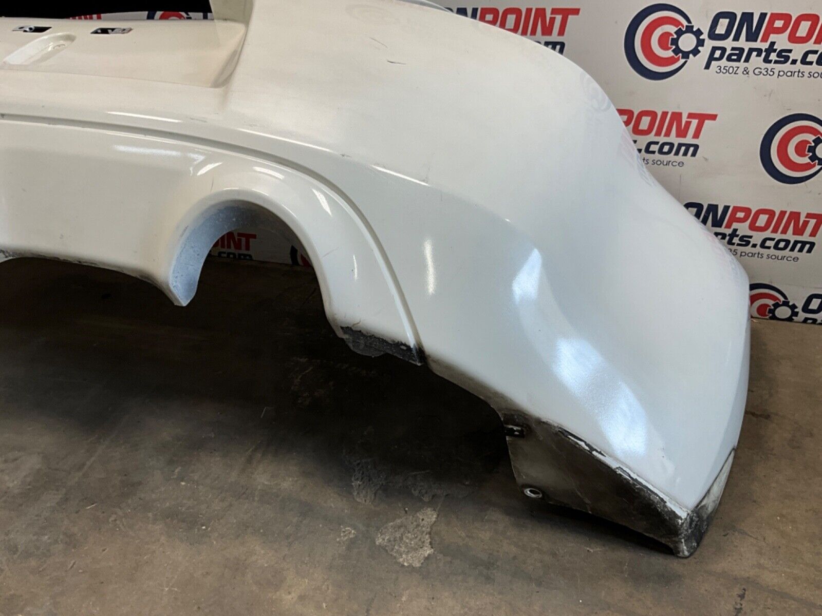 2014 Nissan Z34 370Z Rear Bumper Cover OEM 14BILE5 - On Point Parts Inc