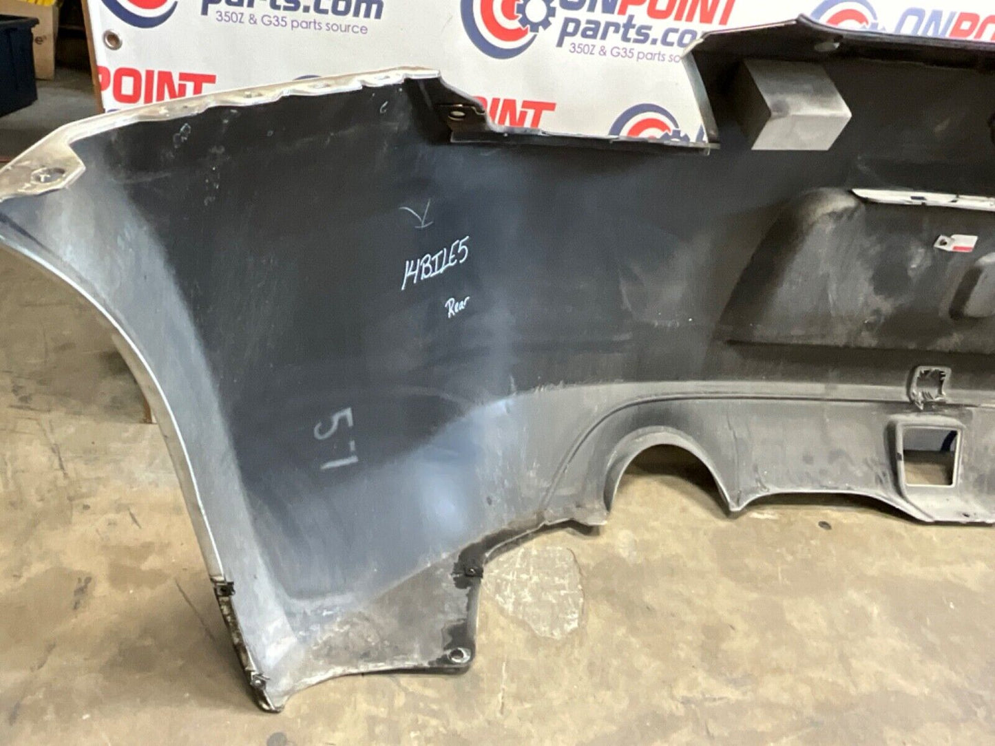 2014 Nissan Z34 370Z Rear Bumper Cover OEM 14BILE5 - On Point Parts Inc